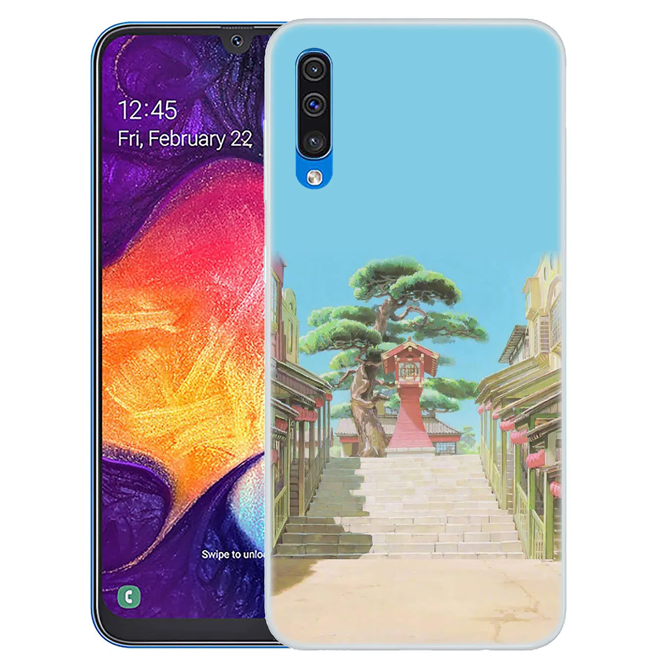 Lavaza Унесенные призраками жесткий прозрачный чехол для телефона samsung Galaxy A20E M40 M30 M20