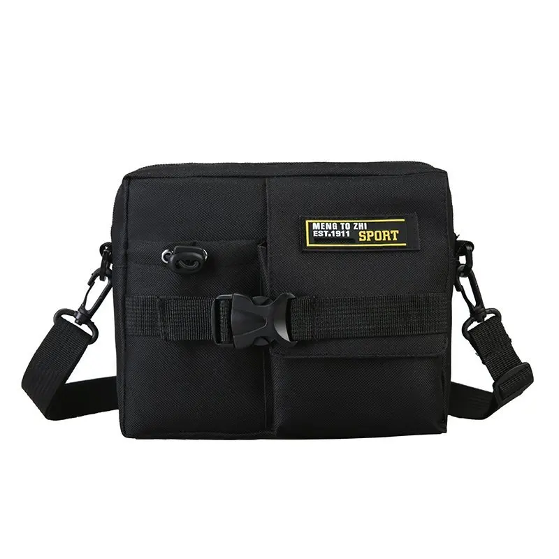 

Shoulder Trend Men Bag Unisex Multi-Function Handbag Streetwear Bag Travel Zipper Messenger Bags Boy Crossbody Pouch Phone Pouch