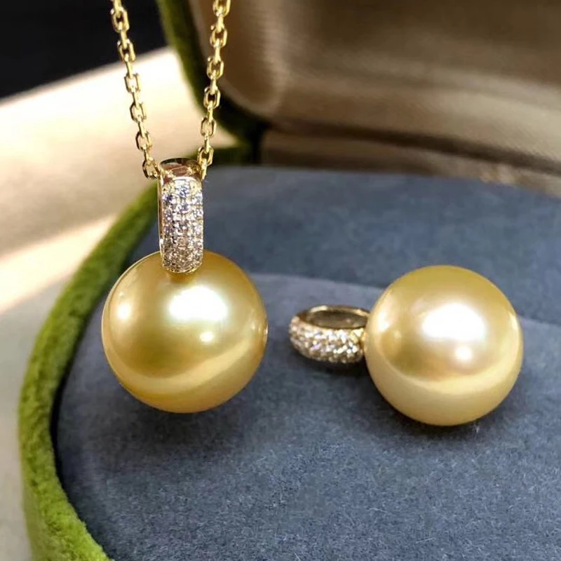 MeiBaPJ 9 10 мм круглый натуральный пресноводный жемчуг простое ожерелье с подвеской