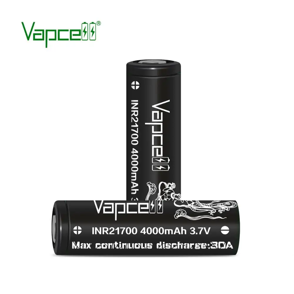 1 USD купон Vapcell натуральная 21700 4000 мА/ч, 30A 3,7 v Перезаряжаемые литий-ионная аккумуляторная батарея vtc6A rewrap выполняет 40т большое вверх 20A-25A