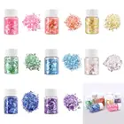 Эпоксидный УФ-материал искусство Фэнтези ремесло бумага блеск осколок конфеты цвет заполнение для формы из смолы DIY Изготовление ювелирных изделий 15 млбутылка
