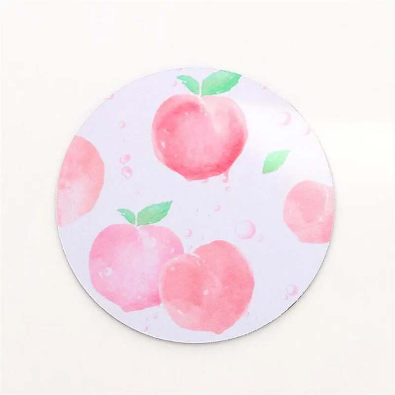 

Computer Mouse Pad Rubber Thickening Cartoon Round Mouse Pad 20CM for Laptop Accessories