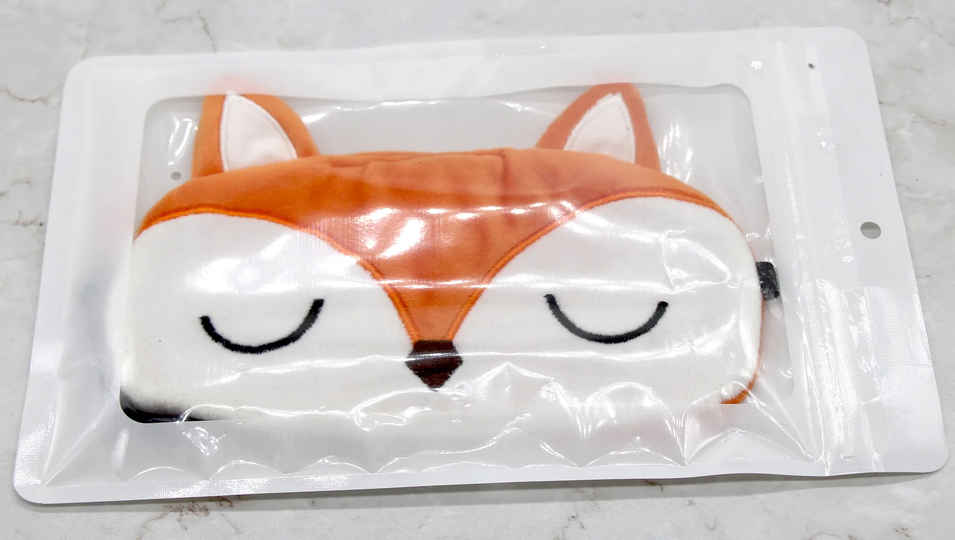 Маска для сна Лиса милая мультяшная плюшевая маска повязка на глаза путешествий