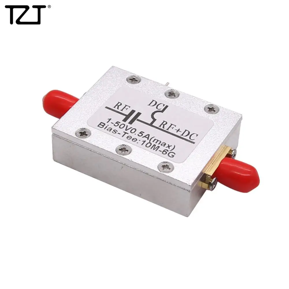 TZT RF Biaser Bias Tee 10 МГц-6 ГГц F HAM Радио RTL SDR LNA малошумный усилитель | Электроника