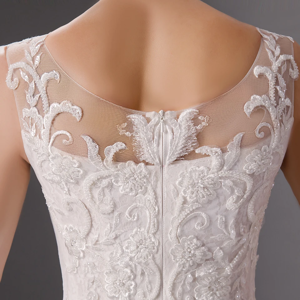 

6081 vestido de noiva sereia mariage champetre vintage dress sukienki na wesele damskie robe de mariee princesse de luxe cheap