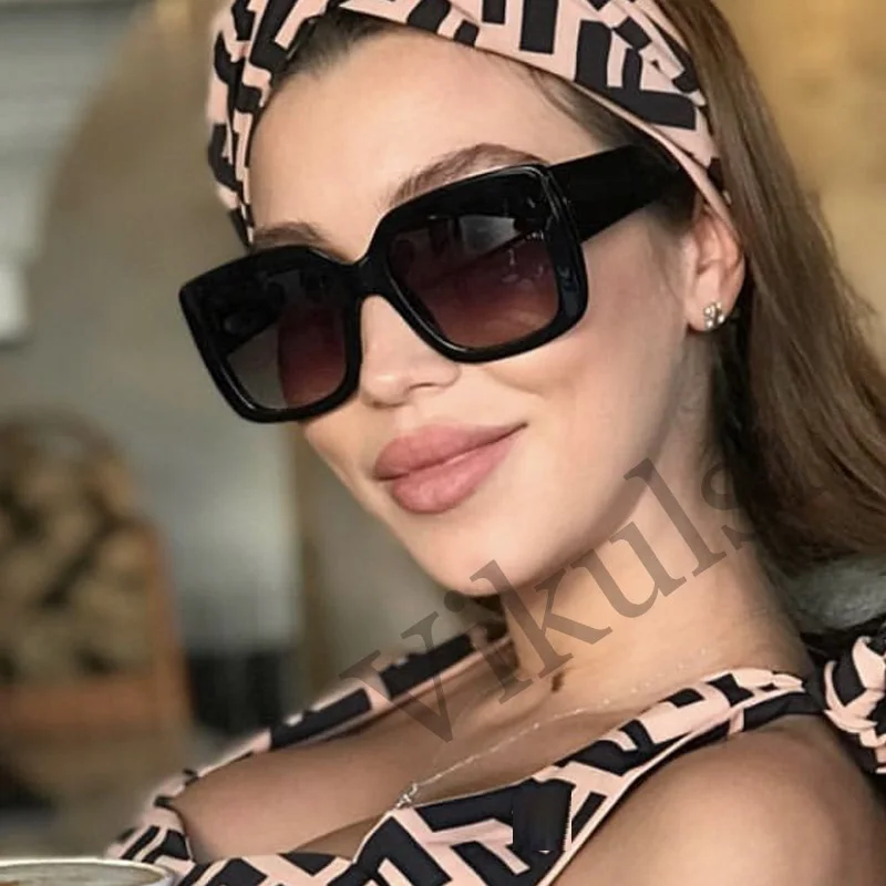 2019 квадратные женские солнцезащитные очки роскошные брендовые дизайнерские