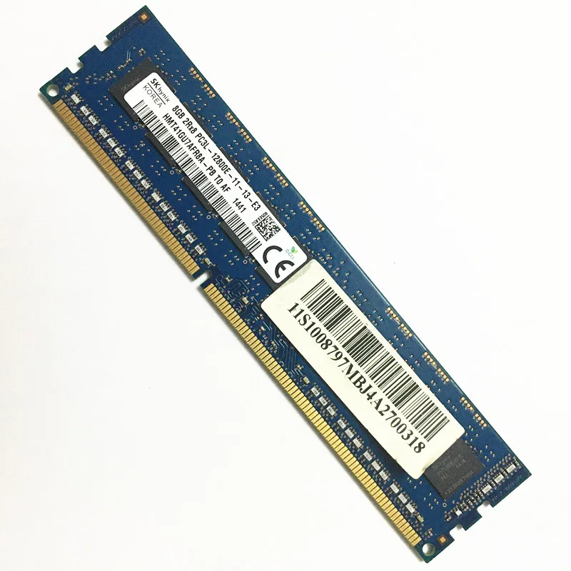 

Оперативная память SKhynix DDR3, 8 ГБ, 1600 МГц, для настольного компьютера