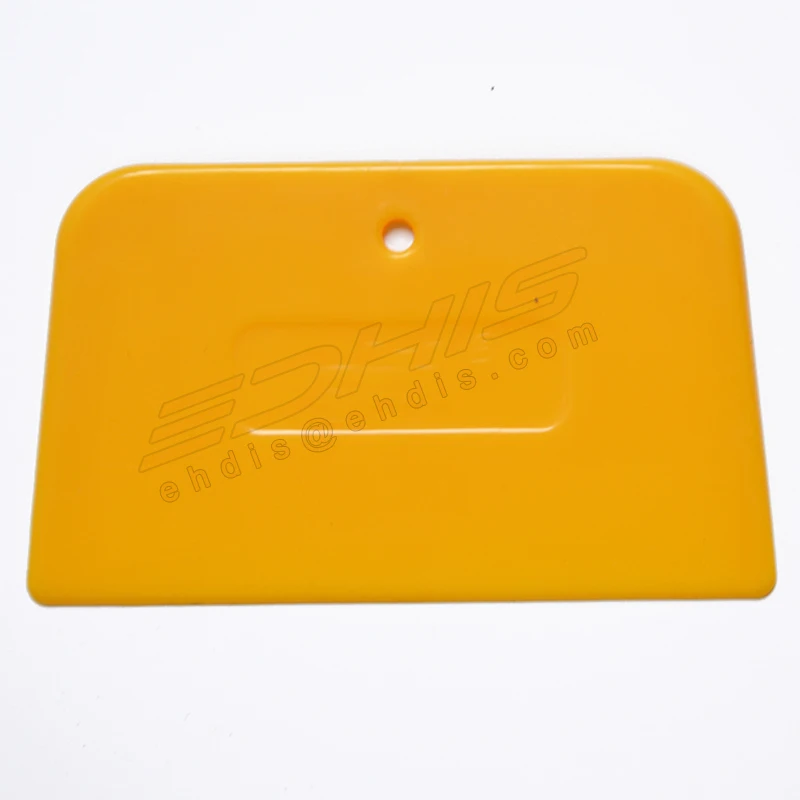 

EHDIS Yellow Rubber Squeegee Window Tinting Tools Car Cleaning Tool Snow Scraper Vinyl Film Car Wrap Water Wiper Ice Scraper