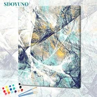 Абстрактная масляная краска по номерам, Наборы для творчества, акриловая краска для взрослых, ручная работа, рисование, Раскраска по номерам, Декор