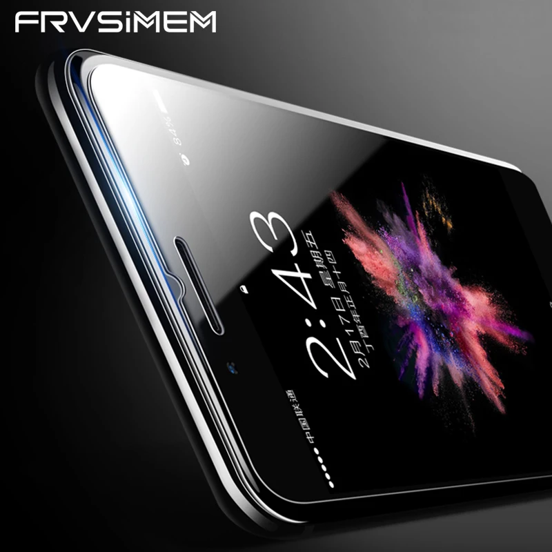 10 шт./лот с уровнем твердости 9H 2.5D закаленное Стекло для iPhone 11 pro X XS MAX XR 5C 5 5S SE 6 6s 7 8 Plus 4 4S 10 ПК чехол с защитной пленкой для экрана