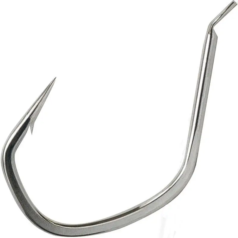 30pcs SJF39 Jigging Hook 1/0 2/0 3/0 4/0 Metal Jig Hooks Saltwater Light Slow Jigging Ice Fishing  Accessories