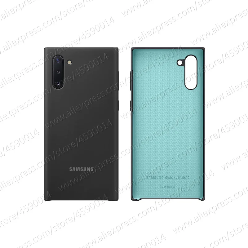 Официальный товар) Чехол samsung S10 S10 Plus S10e Galaxy Note 10 Plus силиконовый чехол