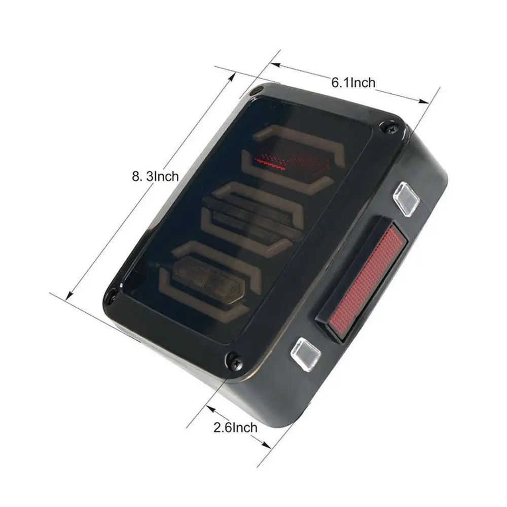 Алмазный Многофункциональный светодиодный задний светильник s Reveser тормозной