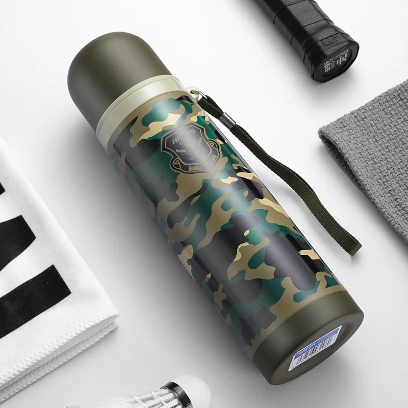 Пустые вакуумные колбы большой емкости Открытый Винтажный Небьющийся Термос