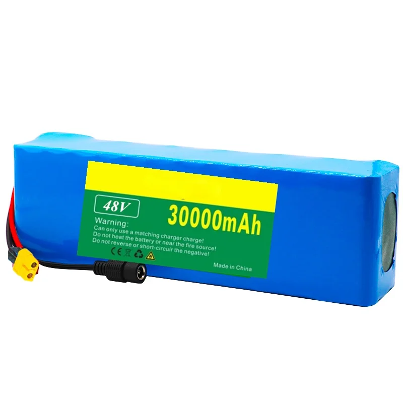 

Литий-ионный аккумулятор XT60, 48 В, 30 Ач, 1000 Вт, 13S3P, 54,6 в