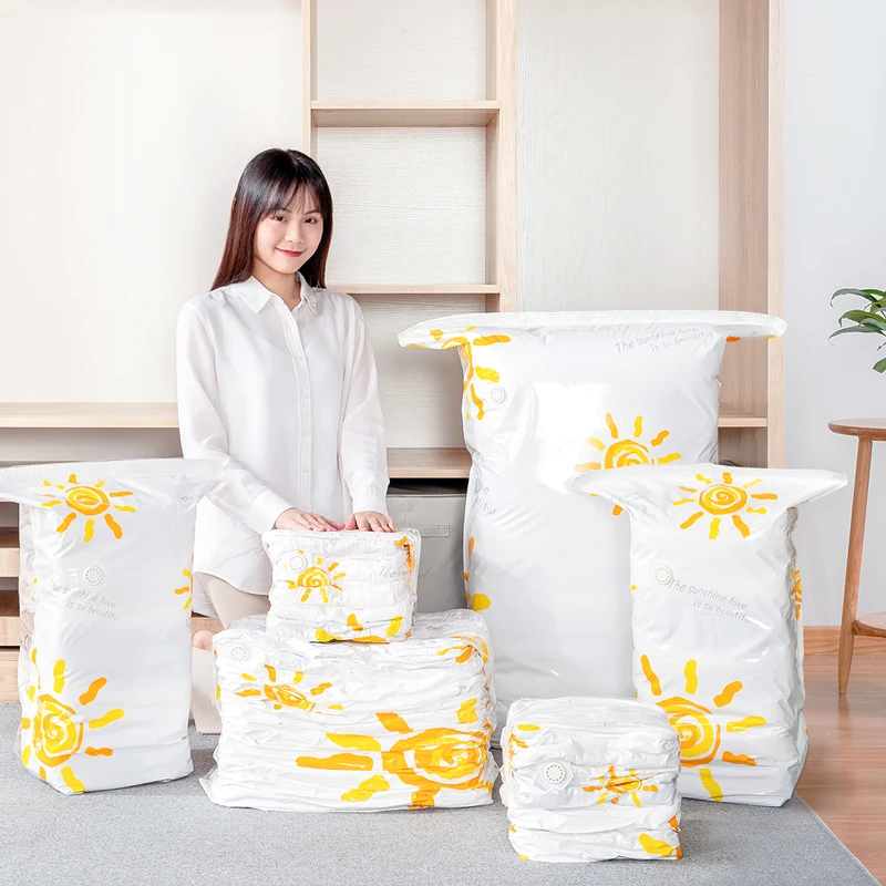 Вакуумные пакеты для одежды Tai 6 шт. органайзер большая Герметичная сумка