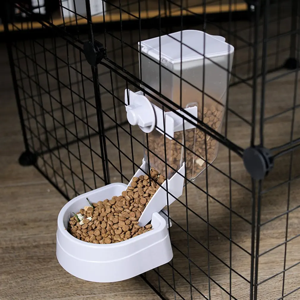 

Кормушка для домашних животных, переносной инструмент для домашних животных, подвесная автоматическая кормушка с защитой от опрокидывания...