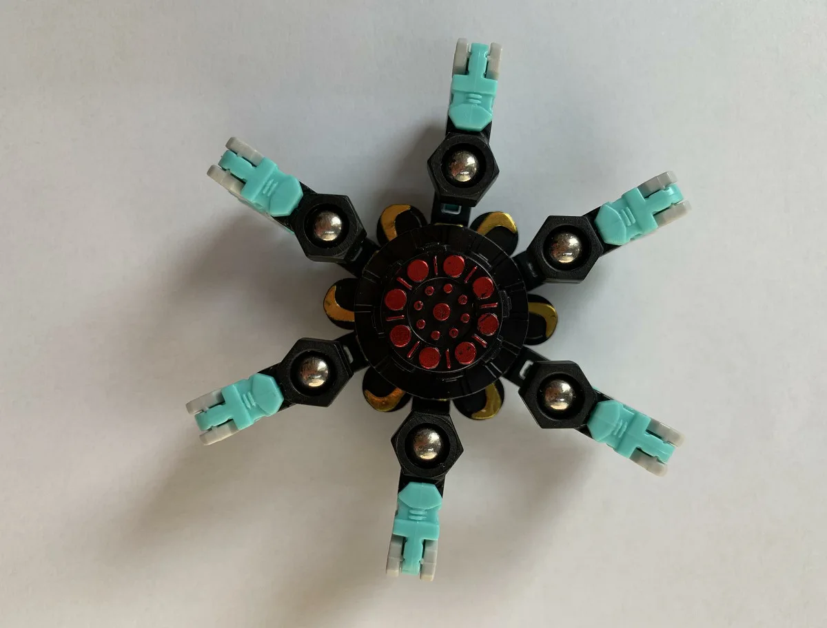 Механический Спиннер на кончик пальца деформируемая игрушка для снятия стресса