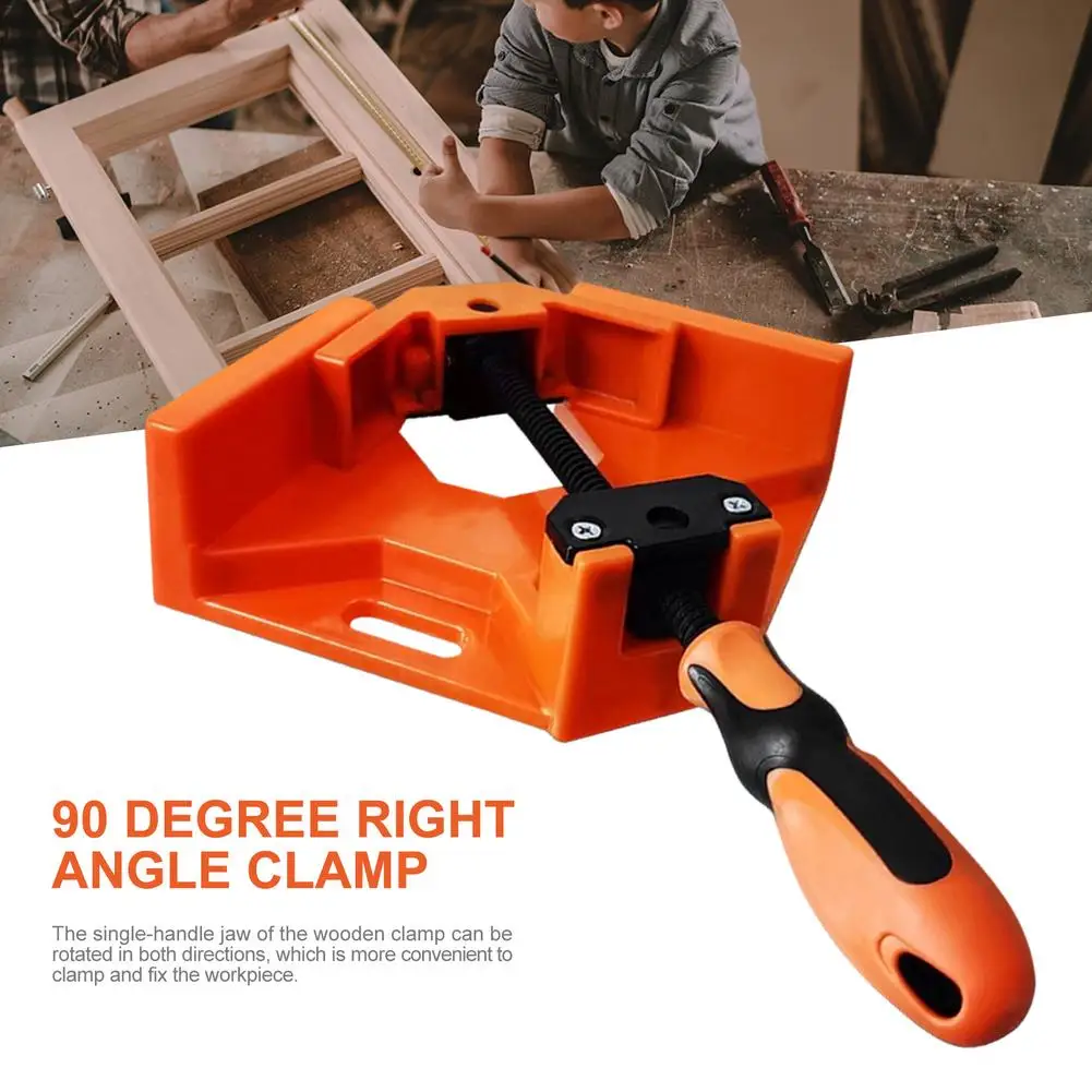

New Corner Clamp 90 Right Angle Clamp Woodworking Vise Wood Welding Multifunction Hand Tools Angle Clamp