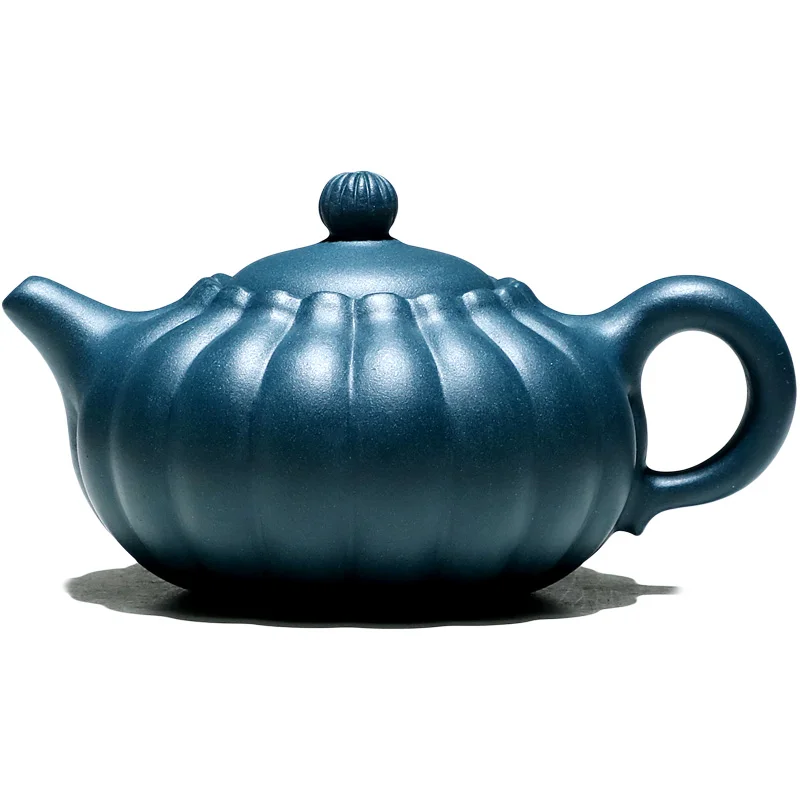 

TaoYuan yixing recommended pure manual teapot home outfit chlorite Pan Ye ink chrysanthemum bud pot of 230 cc
