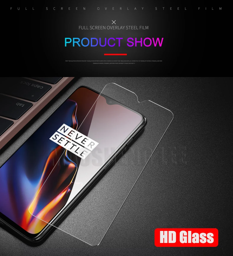 Защитное стекло для Oneplus 9 9r 9RT 5G прозрачное One Plus 7 7T Pro 8 8T Защитная пленка экрана