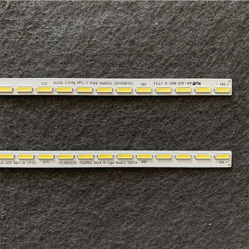 Светодиодная подсветка 84 лампы для LT-65VU83A 65AO3SB 17ELB65SLR2 7020PKG 84EA L-TYPE R PH-65 LED FHD VES650UNEA-2D-S01