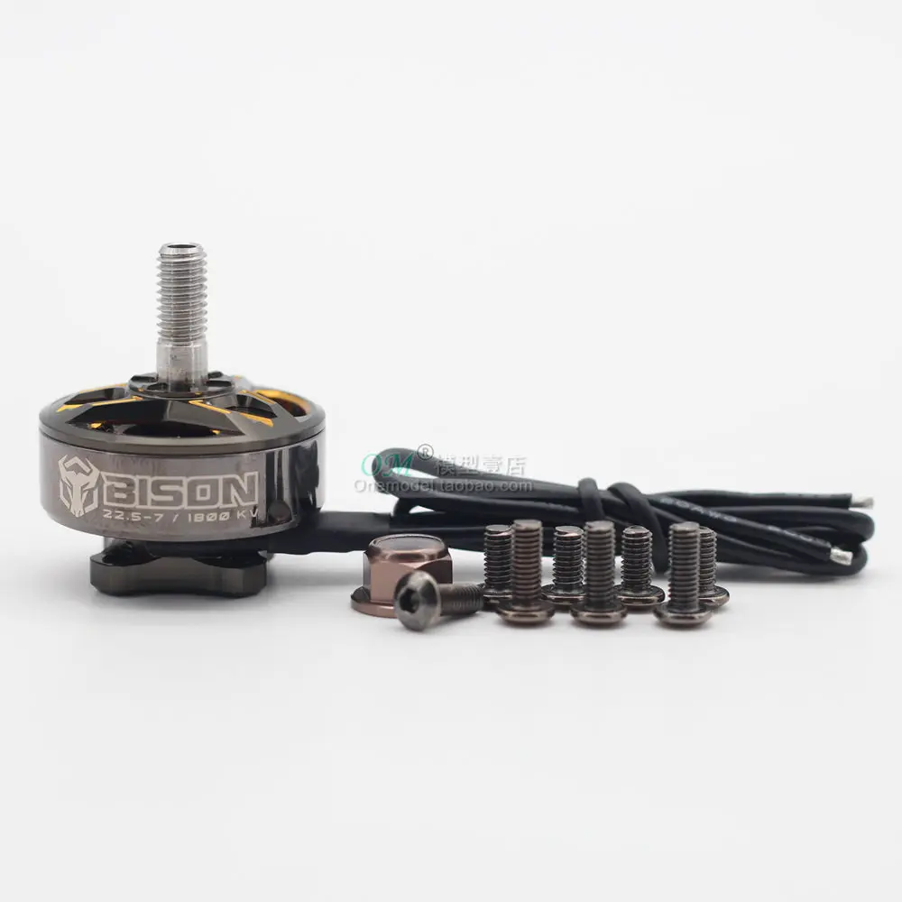 Бесщеточный двигатель RCINPOWER BISON 22 5-7 1800kv 2500kv для гонок FPV радиоуправляемые модели