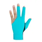 1 шт. бильярдные перчатки с тремя пальцами лайкра противоскользящие перчатки для снукера бассейн левая рука 448D