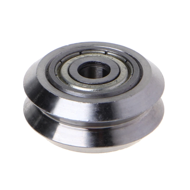 

V-type Wheel With 625ZZ Bearings Bore 5mm Stainless steel Double V Pulley Gear
