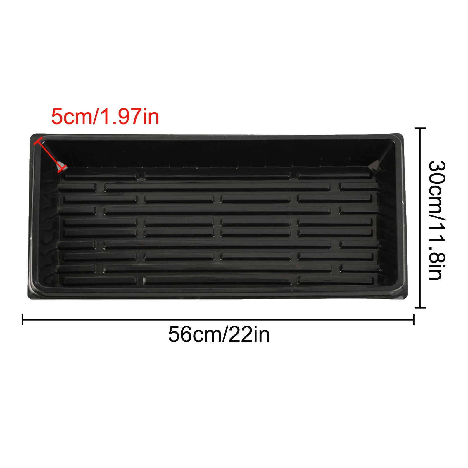 

5/10PCS Plant Germination Trays No Drain Holes Seedling Tray Plant Germination Tray Is Suitable For Flowers, Seedlings, Plants