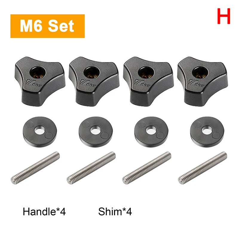 

Woodworking Tool Accessary M6 Handle Quick Action Hold Down Clamp Handle Nut