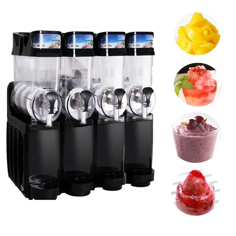 

Высококачественная четырехцилиндровая машина для плавки снега, многофункциональная настольная машина для производства льда из снежной гр...