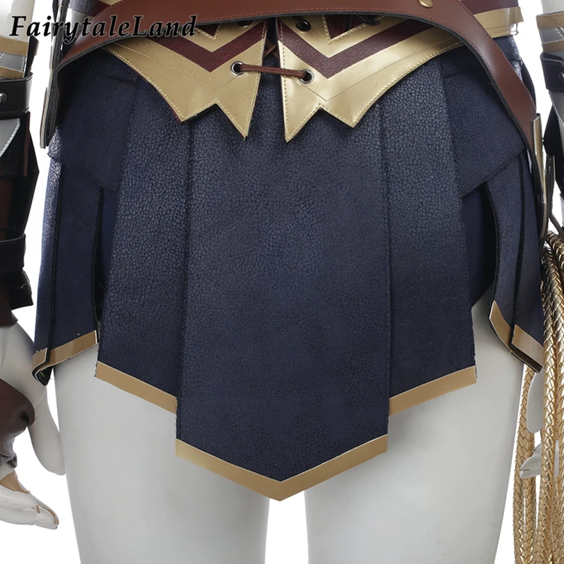 

Superheroine Wonder Girl Costume Halloween Adult Women Outfit Custom Made Justice Diana Prince Cosplay Sexy Outfit Battle Suit
