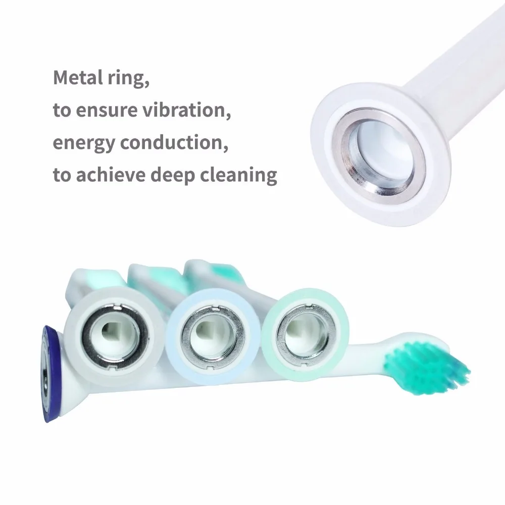 20 шт HX6024 сменные насадки для электрической зубной щетки Philips Sonicare