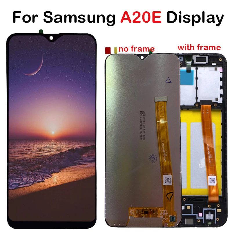 ЖК-дисплей 5 8 ''для Samsung Galaxy A20E A202 сенсорная панель экран для A202F A202DS дигитайзер