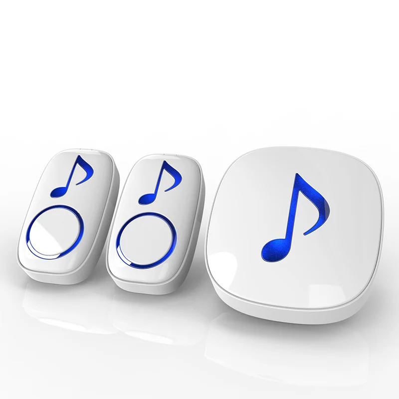 Беспроводной дверной звонок HTZSAFE с дальностью действия 350 м водонепроницаемый