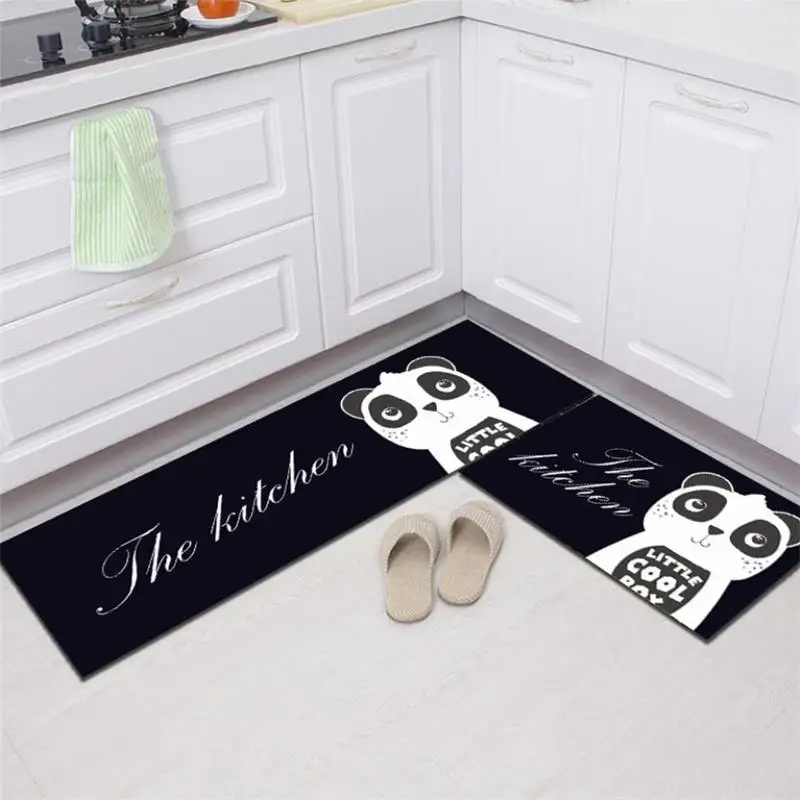 Длинный кухонный коврик ковер для ванной Мультяшные коврики домашний входа