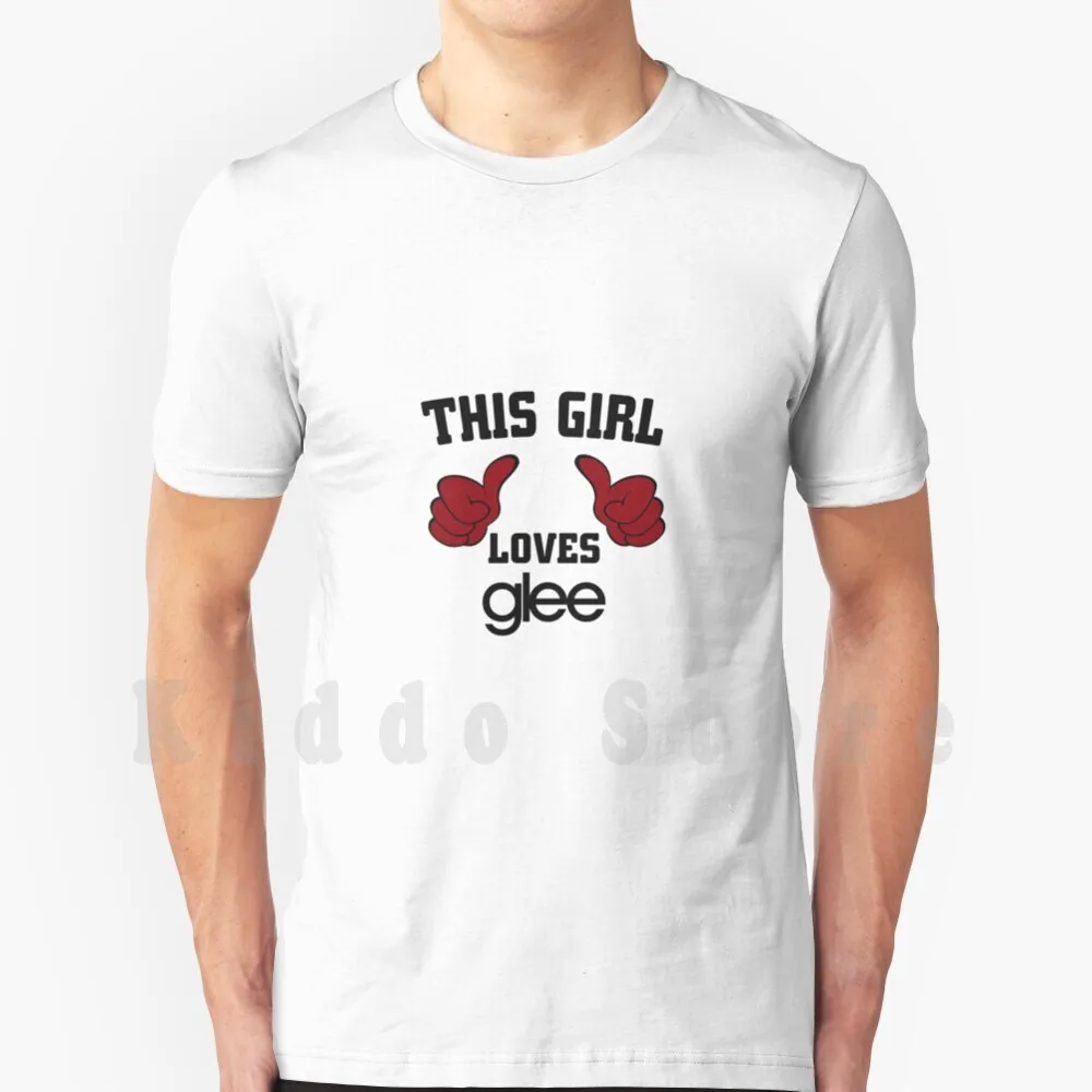 

Эта девушка любит хор футболка Сделай Сам Большой размер 100% хлопок хор бриттана Леа Мишель Найя Ривера бриттань блекс Хезер Моррис