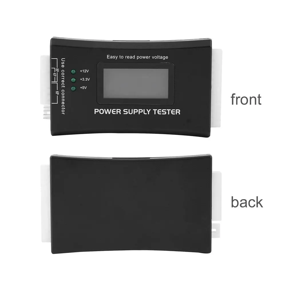 Компьютер PC Питание тестер Контролер 20/24 Pin жесткого диска SATA HDD ATX BTX метр ЖК