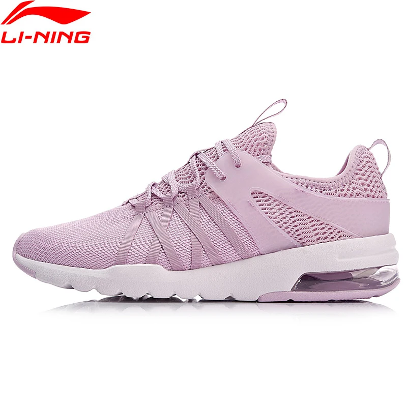 Женские кроссовки с воздушными подушечками Li Ning удобные дышащие подкладкой YXB174