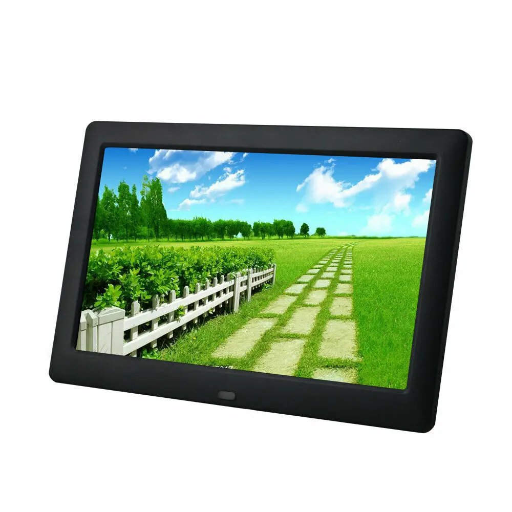 IPS 8 дюймовая цифровая фоторамка полноэкранный фотоальбом 1280*720 часы календарь