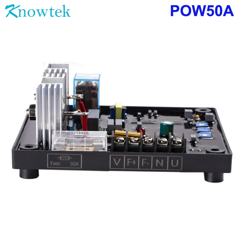 Universal AVR 35A Automatic voltage regulator POW50A for brush and brushless generator