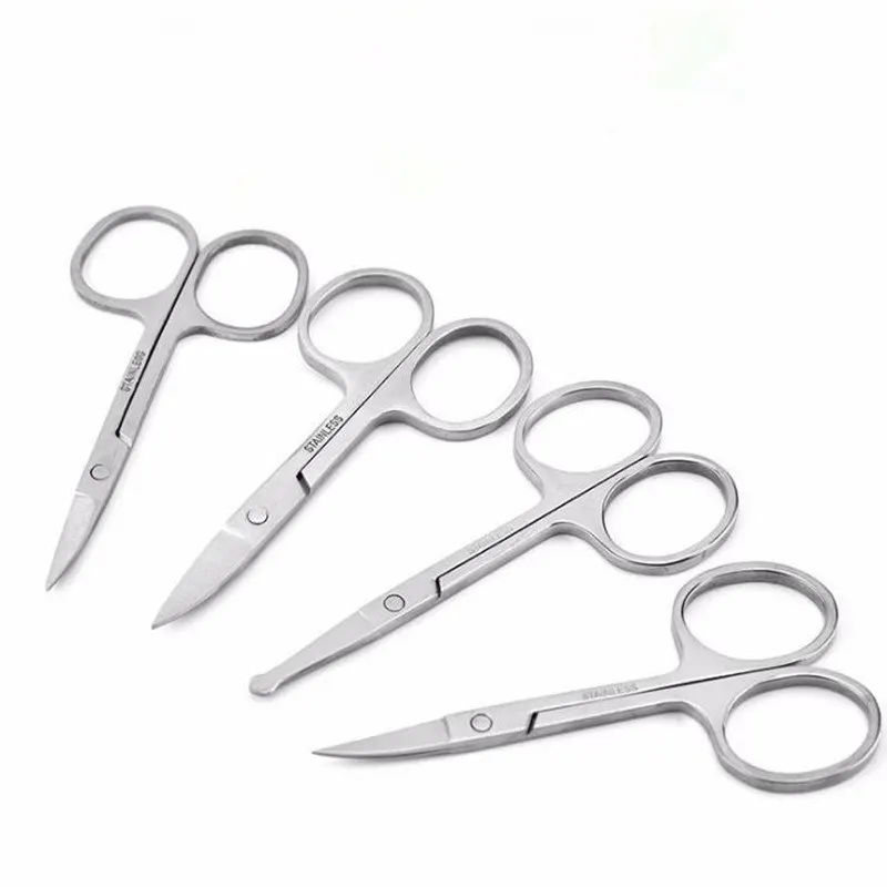 1 шт. инструменты для декора ногтей из нержавеющей стали изогнутые лезвия ножницы