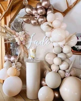 balloon garland apricot baby shower metal champagne ballons arch blush latex globo bride to be diy birthday party decor supplies