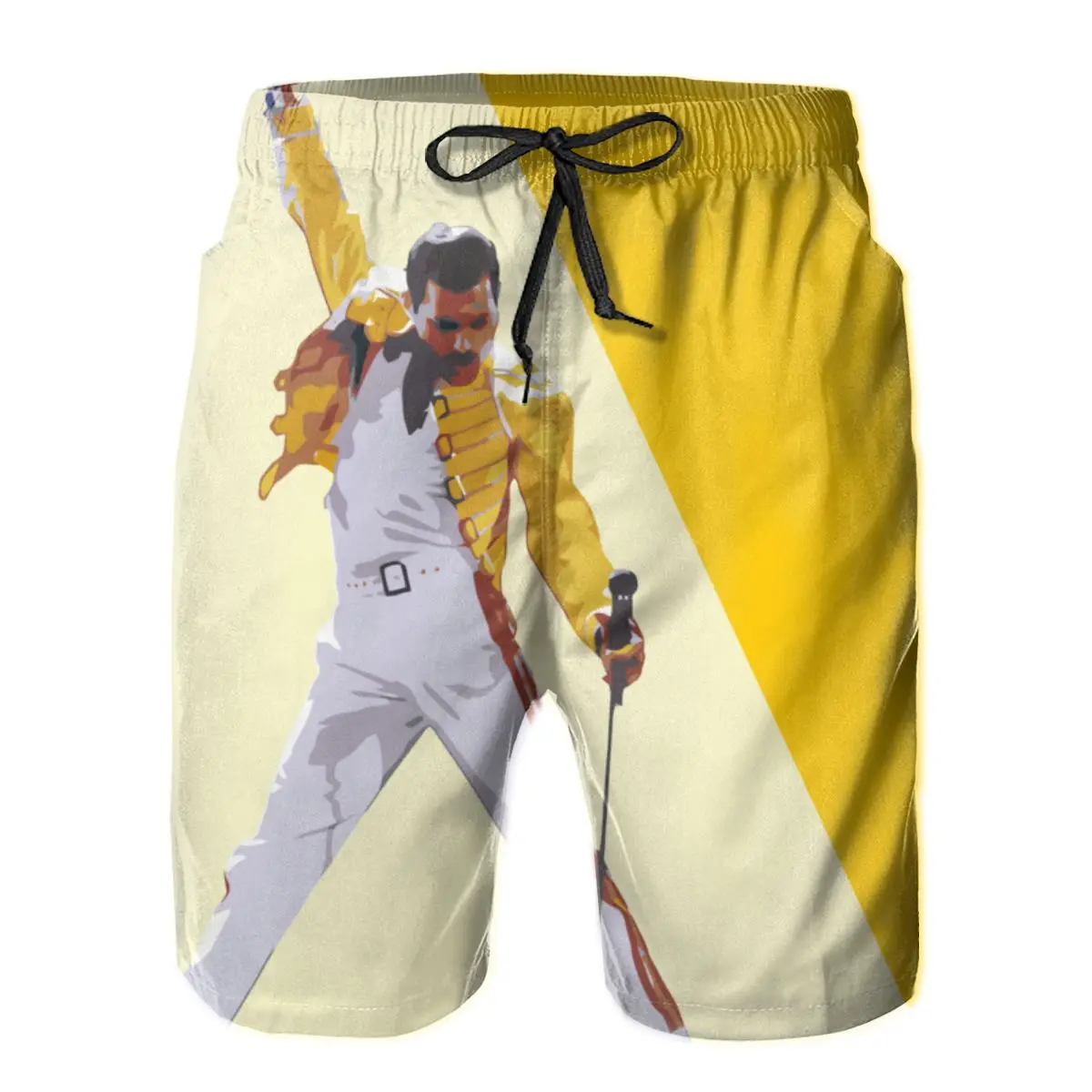 

Summer Queen Board Shorts Men Quick Dry Swimming Trunks Swimwear hombre Vacation Surf Beach Short Pants Casual Male