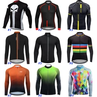 new style 2021 pro team cycling jersey long sleeve bicycle clothing mtb bike jacket sportswear bike clothes for mans top