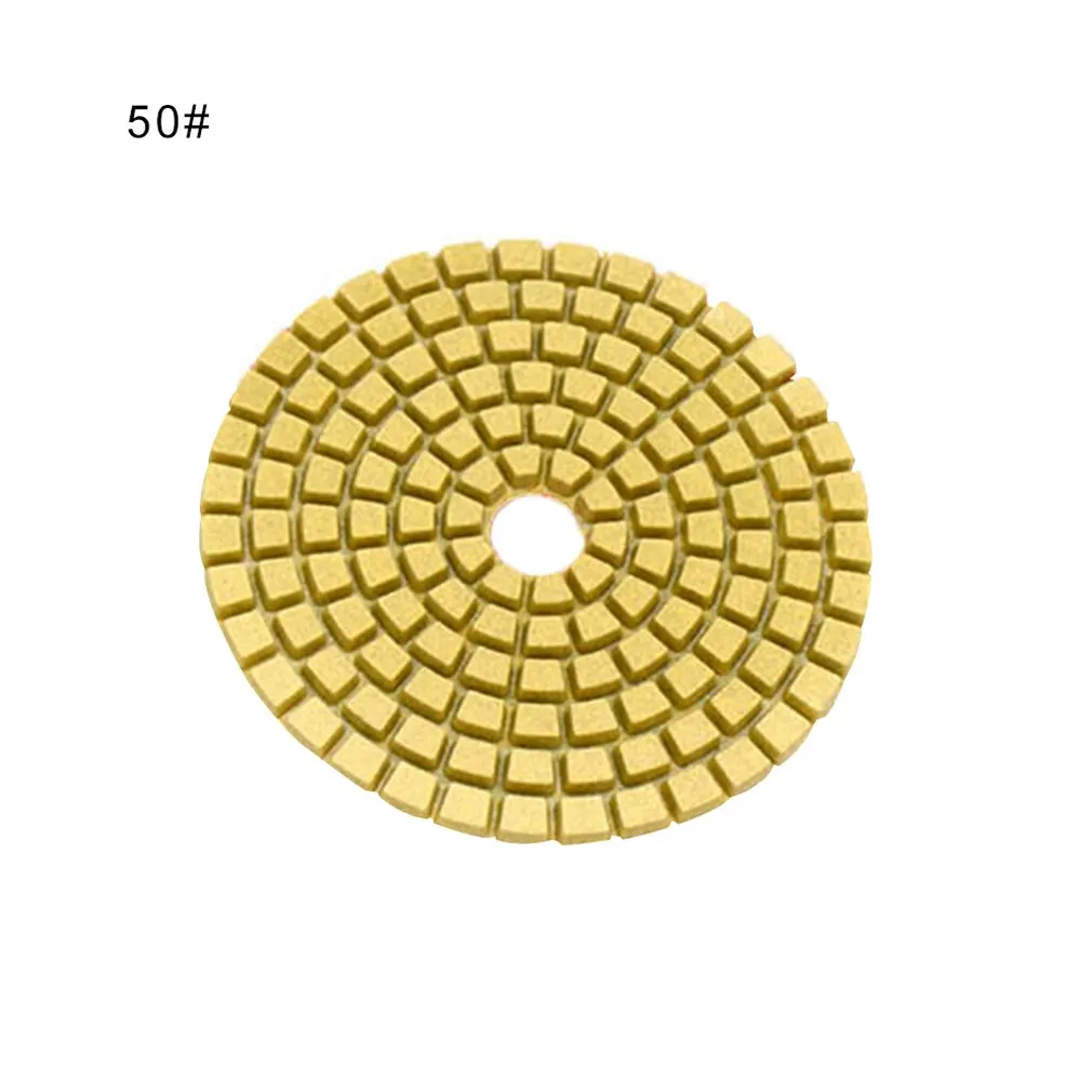 3 дюйма Алмазные полировальные колодки прочный Гранит Камень Полировальный