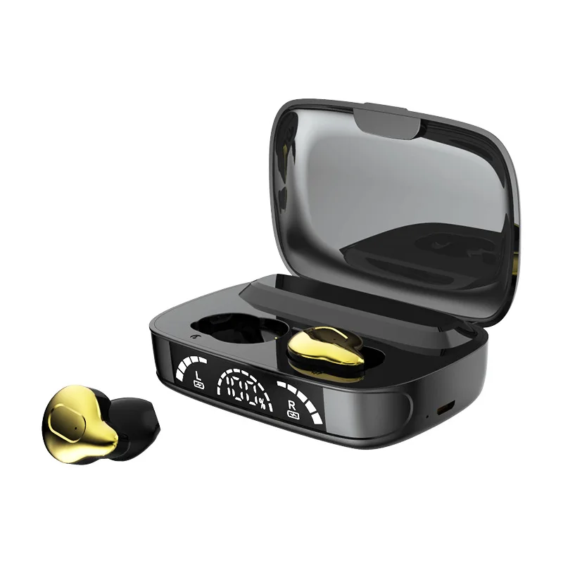 

Wireless Bluetooth Headset Tws Power Display Mini Touch 5.1 Waterproof and Noise Reduction Earphones with Microphone for Phones