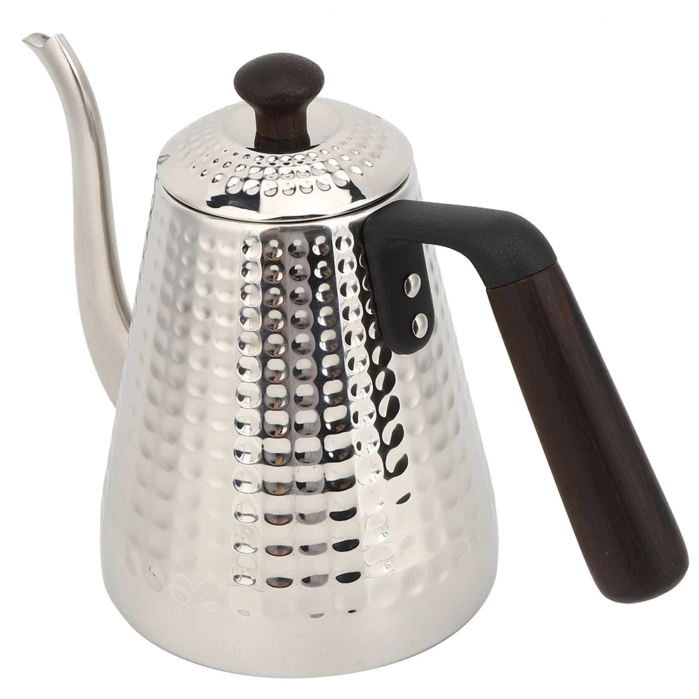 

1000 ml Stainless Steel Coffee Pot Thin Spout Coffee Kettle with Handle for Household Use Coffee Kettle