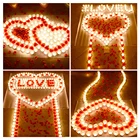 Светодиодные Чайные свечи розы Ароматические беспламенные Свечи для свадебной вечеринки день рождения День святого Валентина украшение дома Рождество